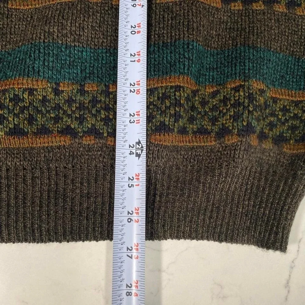 Vintage Ferraro ICE Hockey Knit Sweater Italy 90s  Crewneck L‎